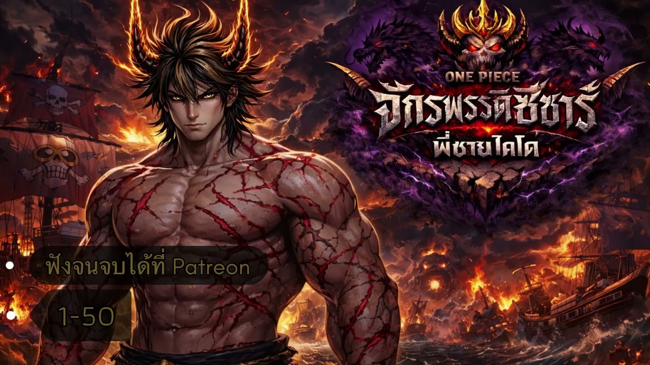 วันพีช : จักรพรรดิซีซาร์ พี่ชายไคโด 1-50 [ ฟังจนจบได้ที่ Patreon ] ✅