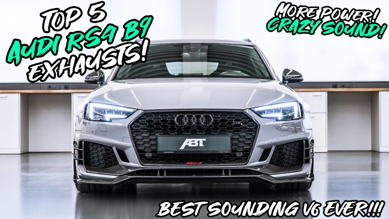 Top 5 Audi RS4 B9/9.5 Exhausts 2023!