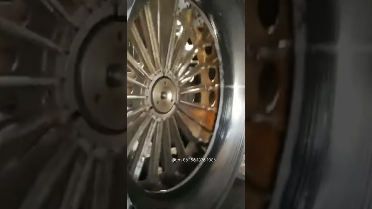 CNC large flanging machine for ventilation fan processing