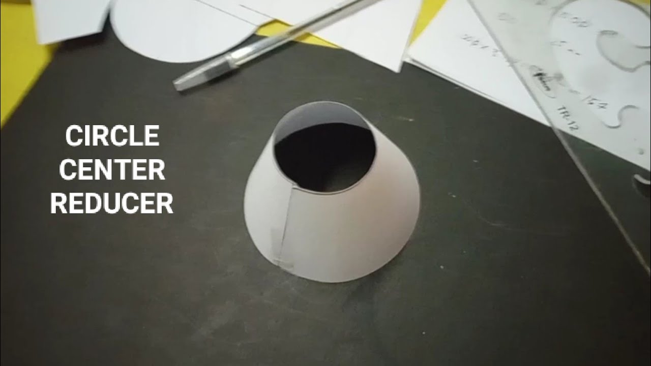 Paano mag-layout ng Circle Center Reducer (SHORTCUTS)