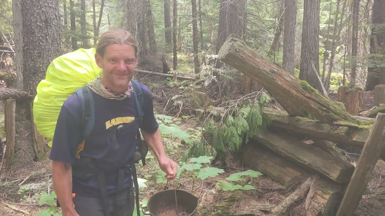 Trevor's Video Diary   5 Day HikeBushwhack Dewar Hot Springs to Kootenay Lake   Purcell Wilderness C