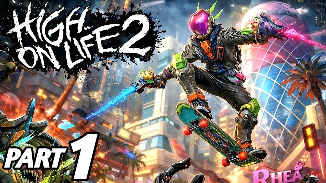 HIGH ON LIFE 2 PS5 PRO Gameplay Walkthrough Part 1 - INTRO (FULL GAME)