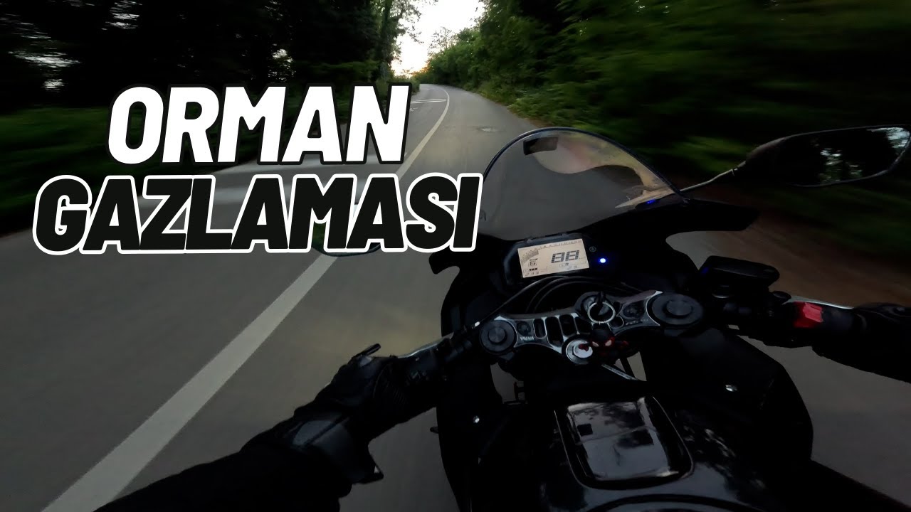 ORMAN GAZLAMASI | MOTOR SEZONU AÇILDI | R25 MOTOVLOG