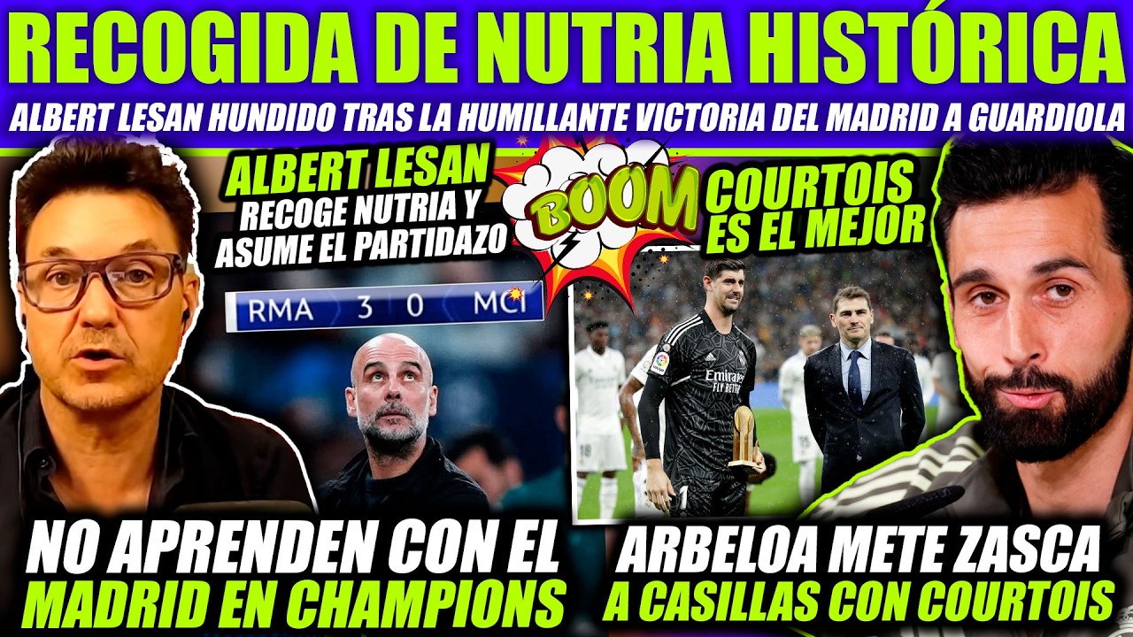 🤡 PERIODISTAS CULÉS HUNDIDOS SE RINDEN AL MADRID ARBELOA METE UN PALO A CASILLAS ¡COURTOIS ES MEJOR!