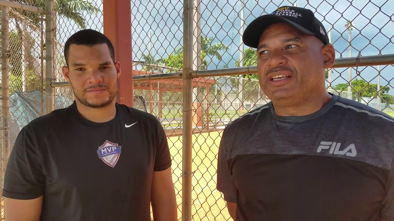 Orestes Kindelan ayuda a su hijo Lionard a llegar a Grandes Ligas