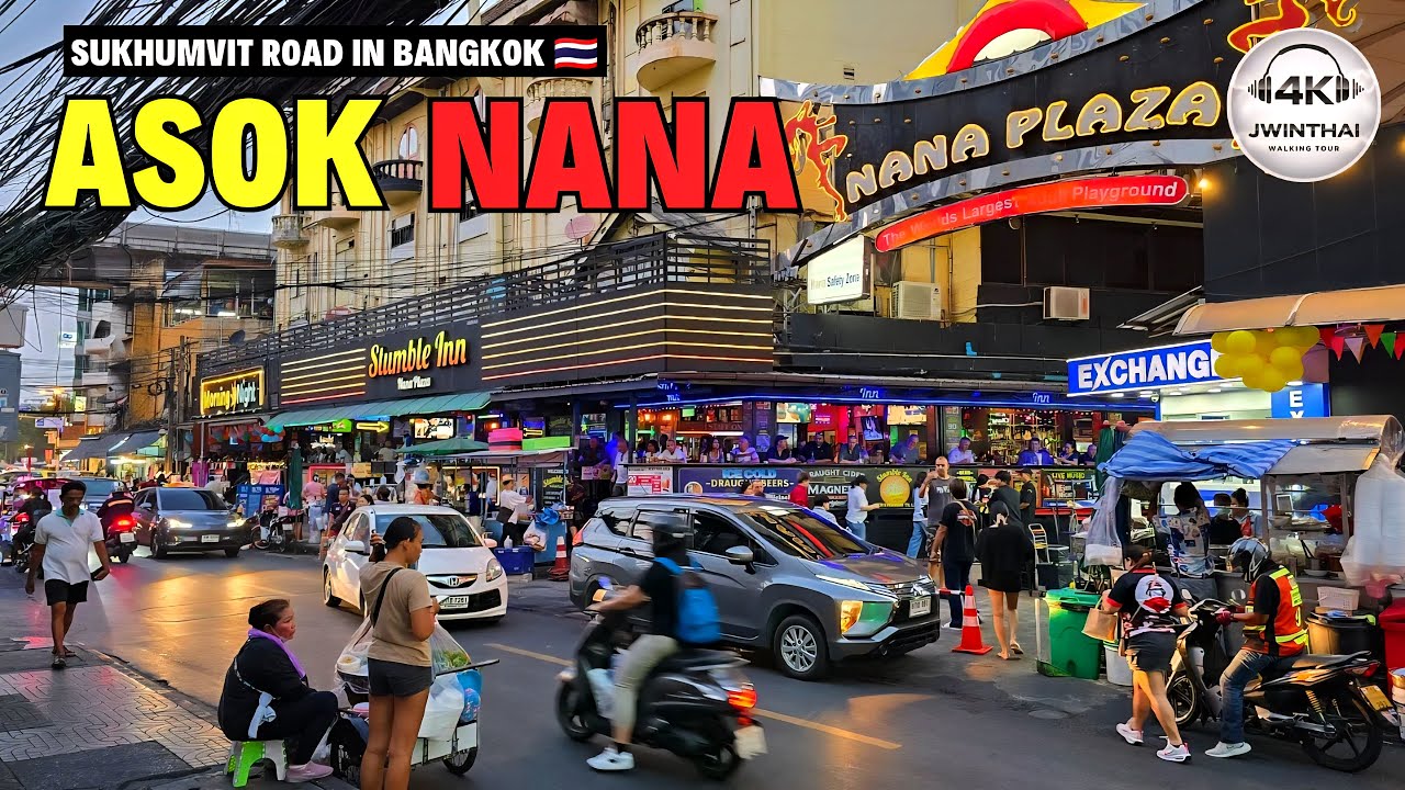 [4K] Asok and Nana Areas (Sukhumvit Soi 11) in Bangkok 🇹🇭 Walking Tour