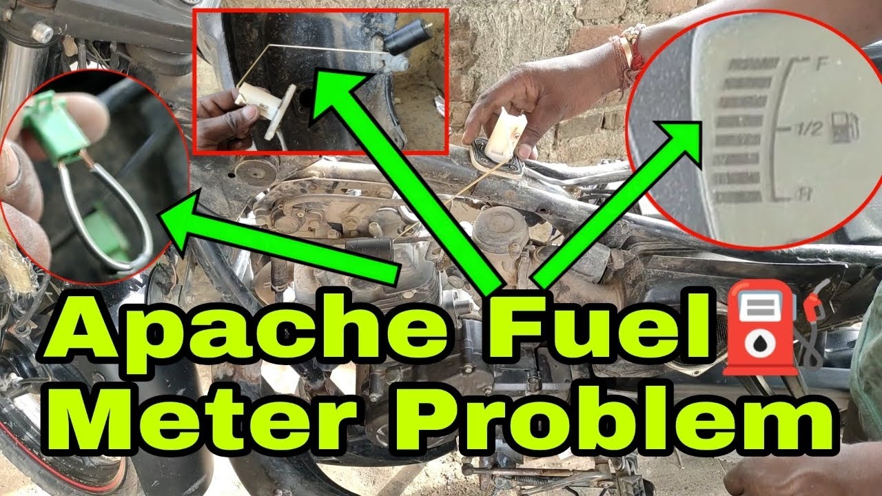 apache fuel meter problem,apache 180 petrol meter problem,apache rtr 160 fuel indicator not working