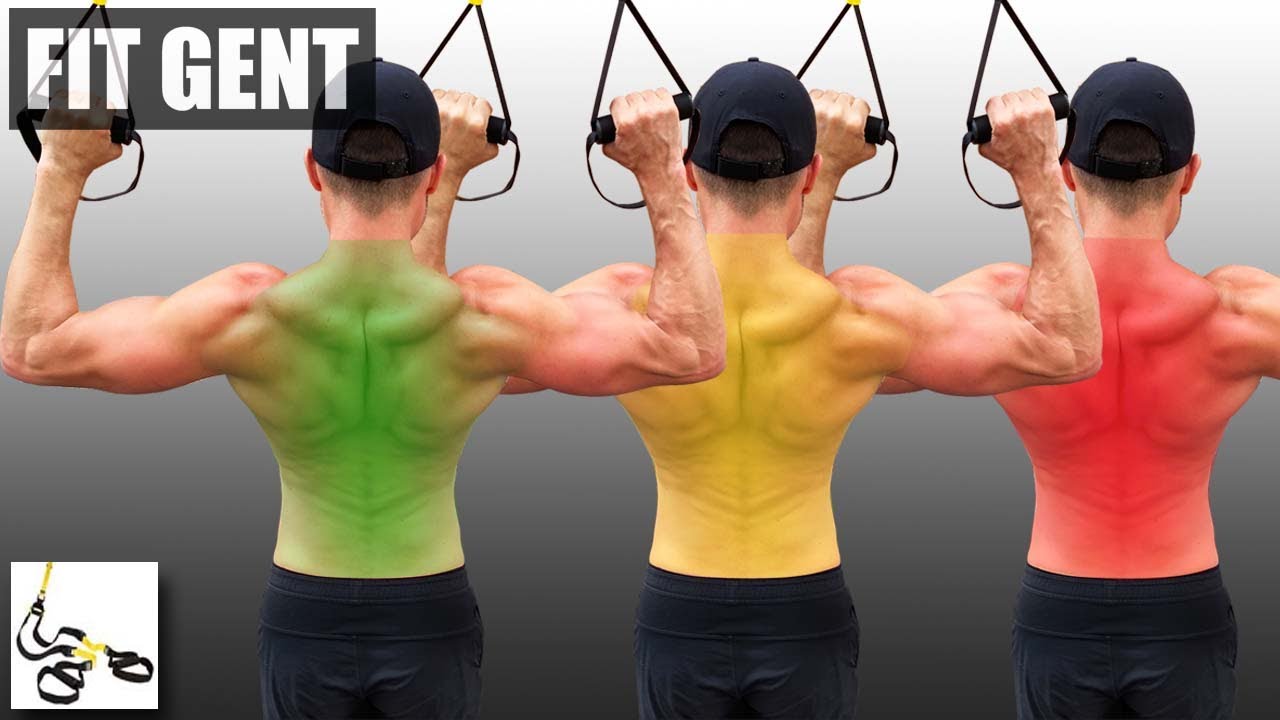 3 TRX BACK WORKOUTS - BEGINNER TO ADVANCED
