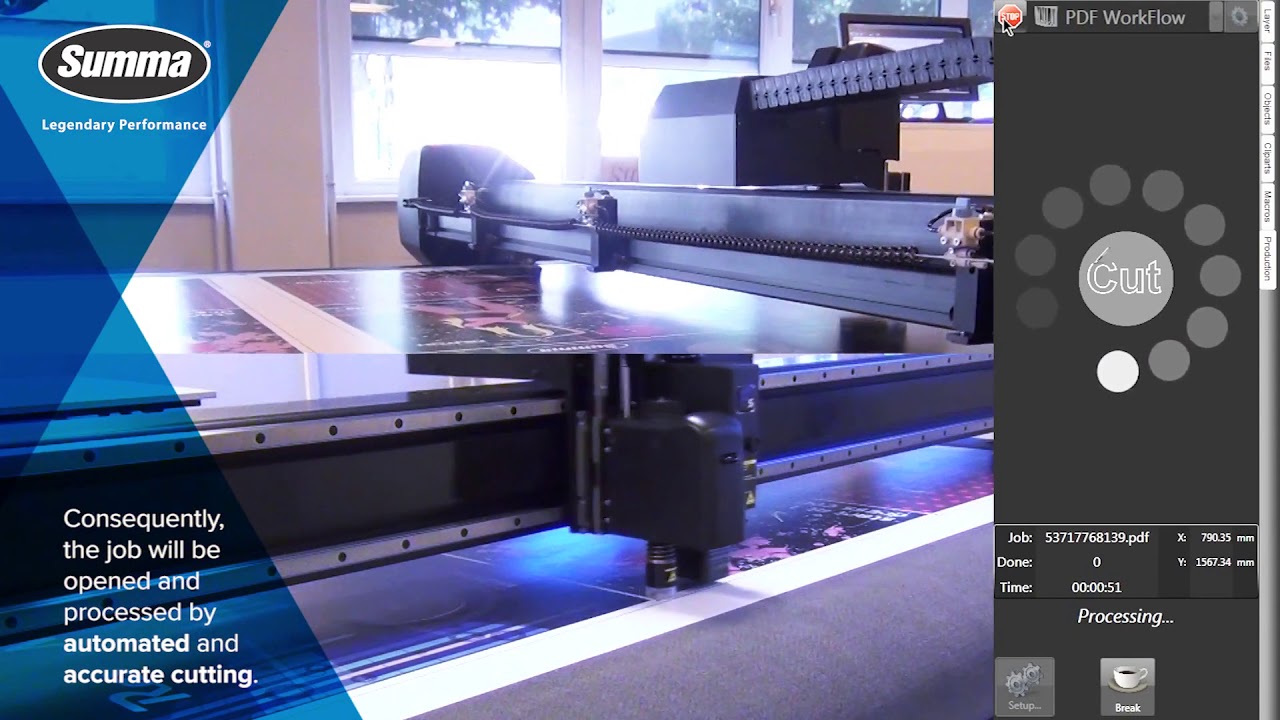 Summa F Series - F1612 Barcode Workflow