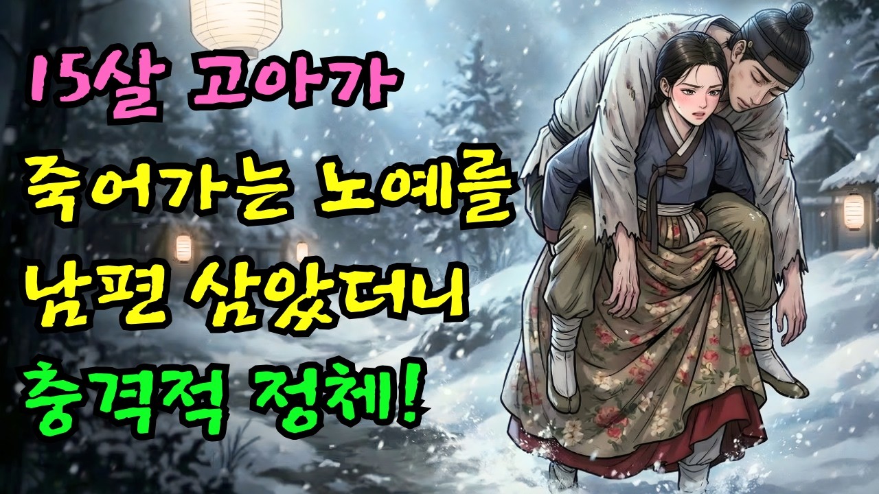 15살 고아 소녀가 거둬들인 노예의 소름돋는 정체 |야담·민담·전설·설화·옛날이야기·야사·오디오북