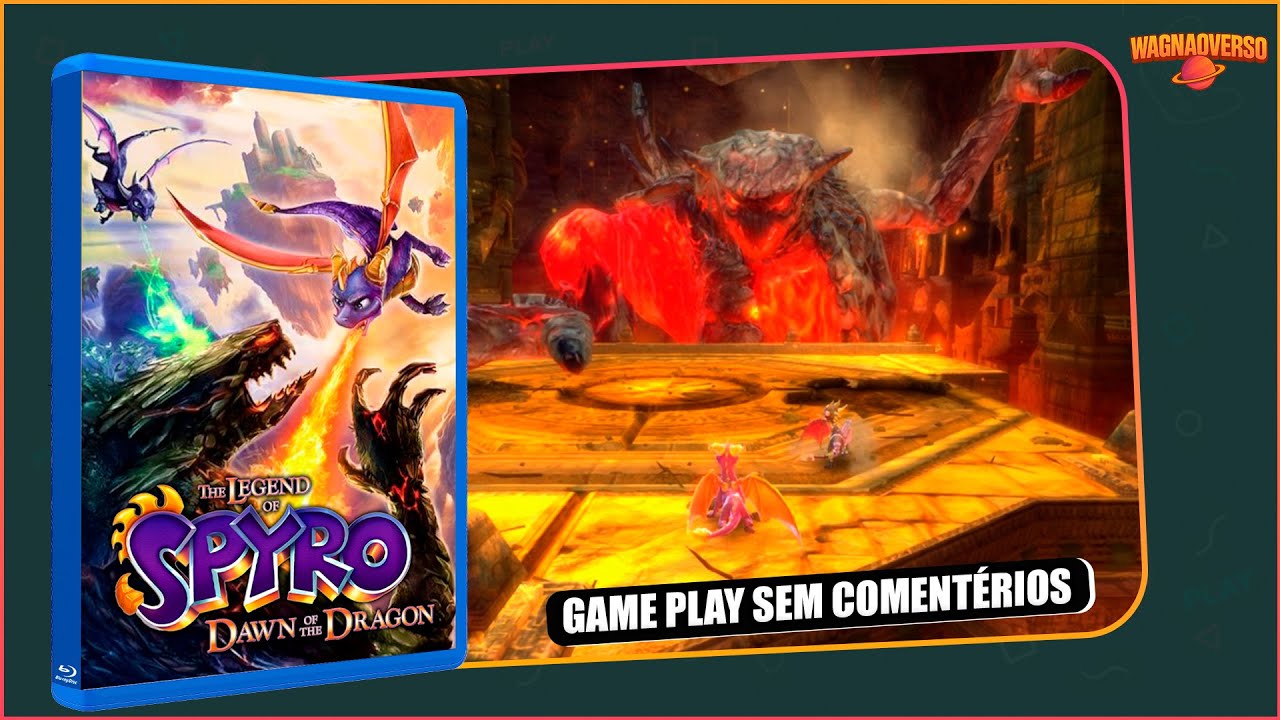 The Legend of Spyro Dawn of the Dragon PC  Gameplay Cl&aacute;ssico Sem Coment&aacute;rio