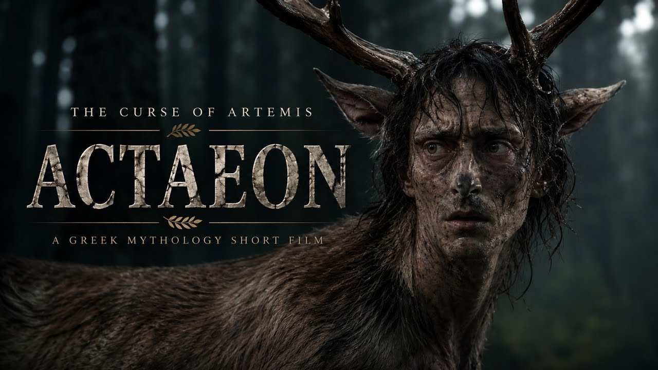 ACTAEON | The Curse of Artemis | Greek Mythology AI Short Film | Cinematic Body Horror