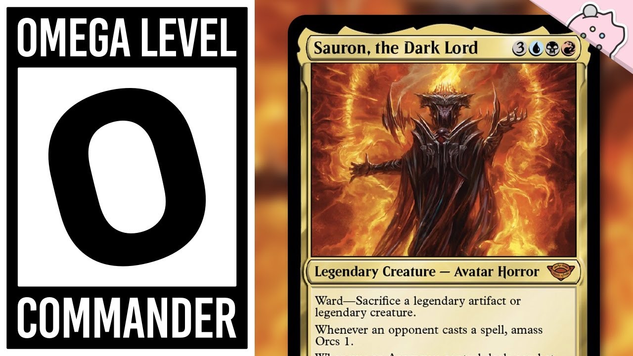 Omega Level Commander | Sauron, the Dark Lord | Incredibly Powerful | Deck Tech | EDH | MTG