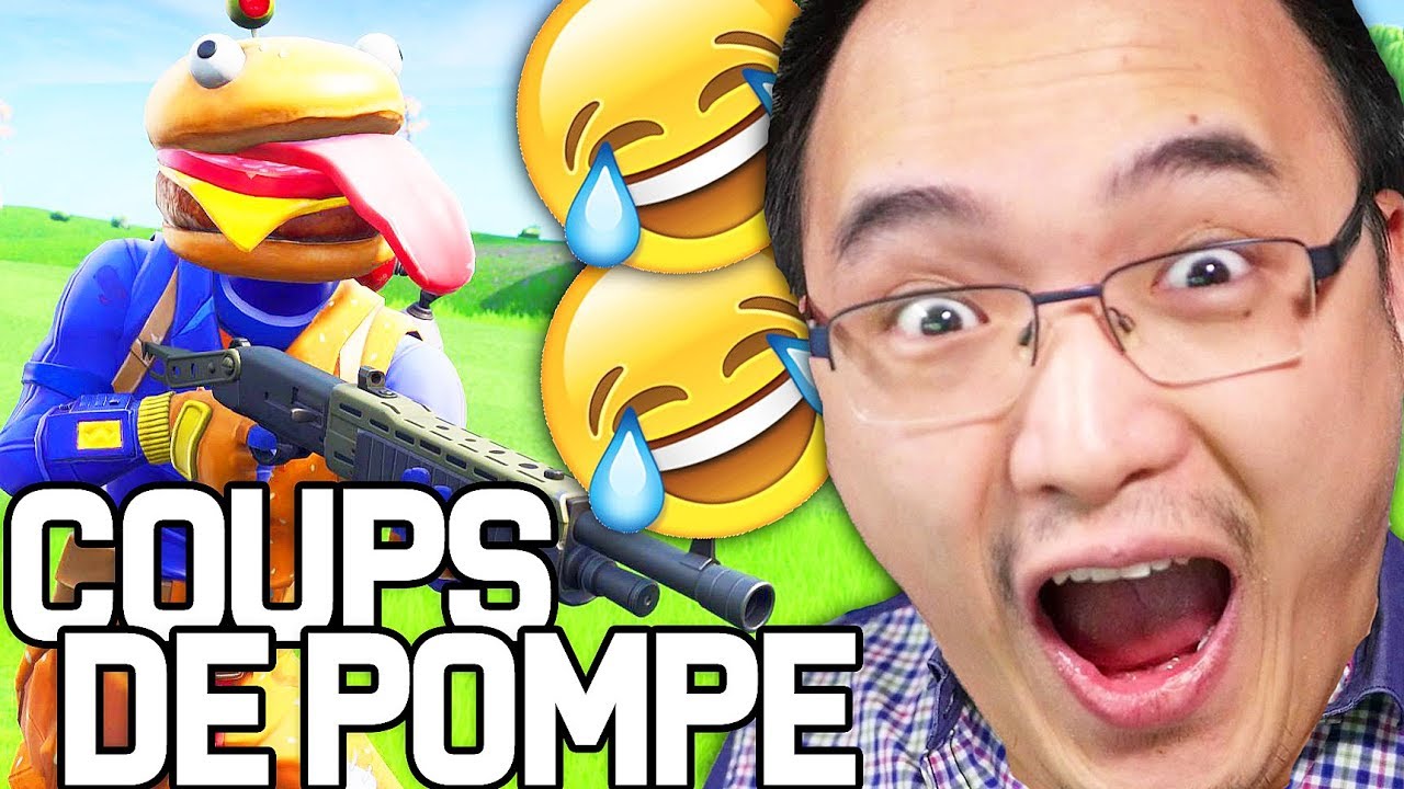 MES PLUS GROS DÉLIRES DANS LE NOUVEAU MODE *COUPS DE POMPE* SUR FORTNITE !