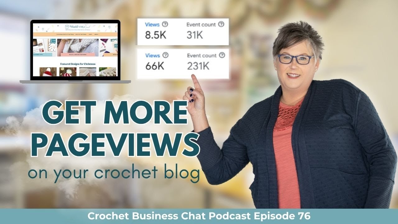How I Revived my Dormant Crochet Blog in Just 30 Days | 5 Proven Steps to Boost Traffic + Engagement