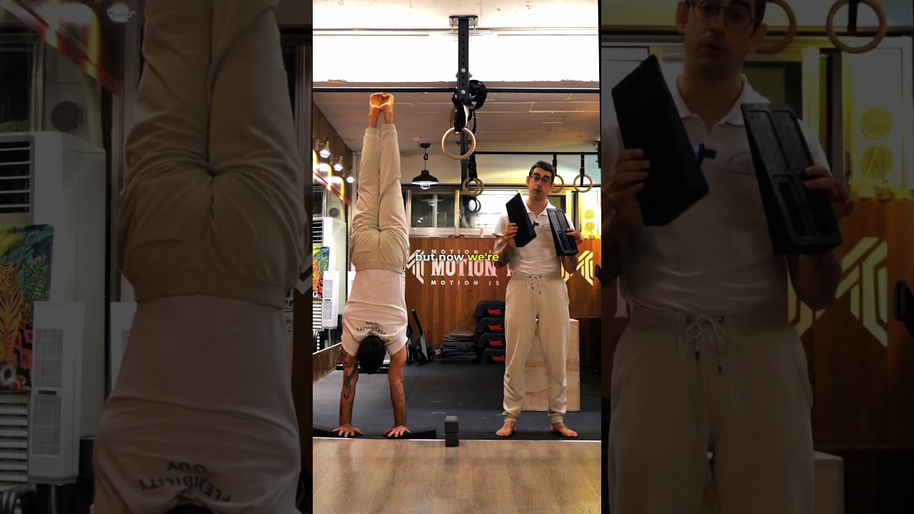 Handstand Weight Distribution: Magical Exercise! #handstandtutorial #handstandworkout #stretching