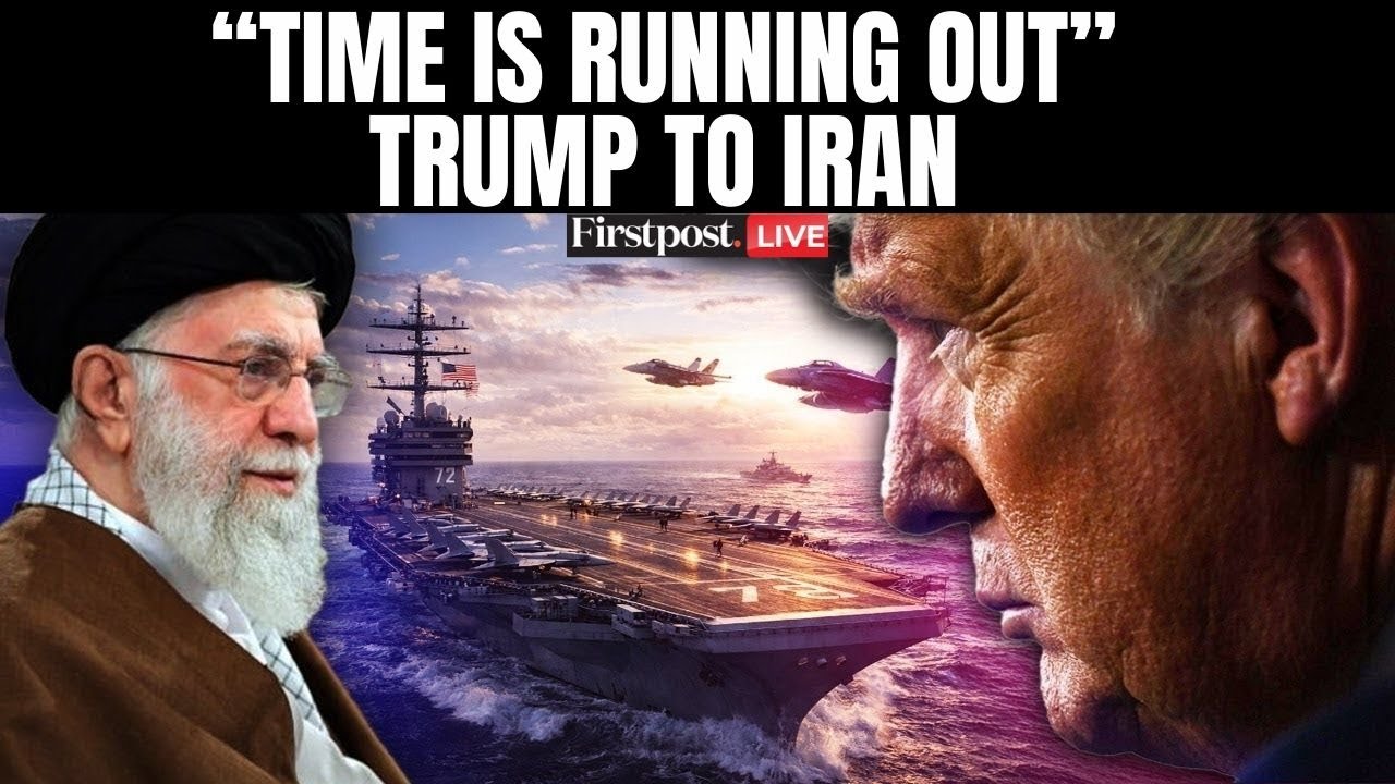 LIVE: Trump Warns Iran as US Military Pressure Surges in West Asia | Firstpost
