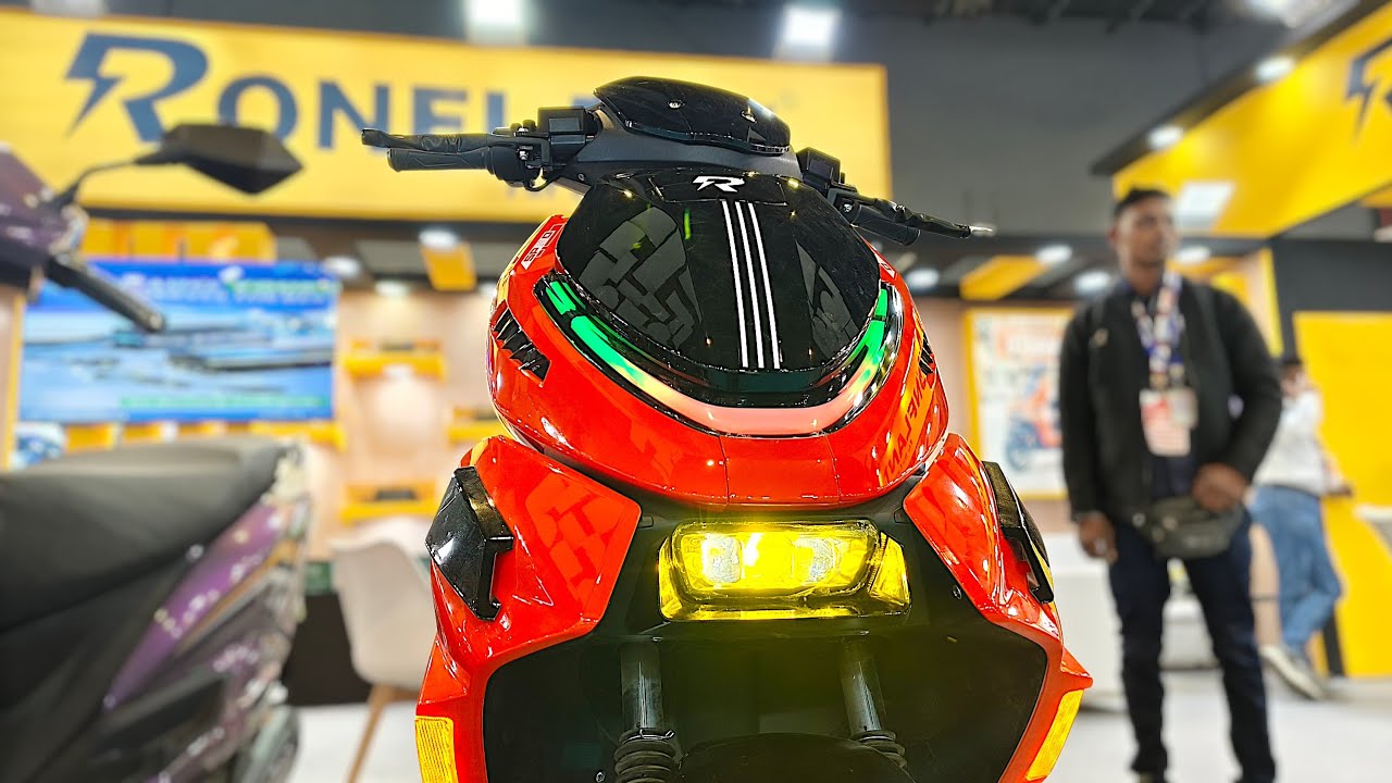 All New Electric Scooter RonFlant Starke XT 2026 Model Review | Electric Scooter On Road Price