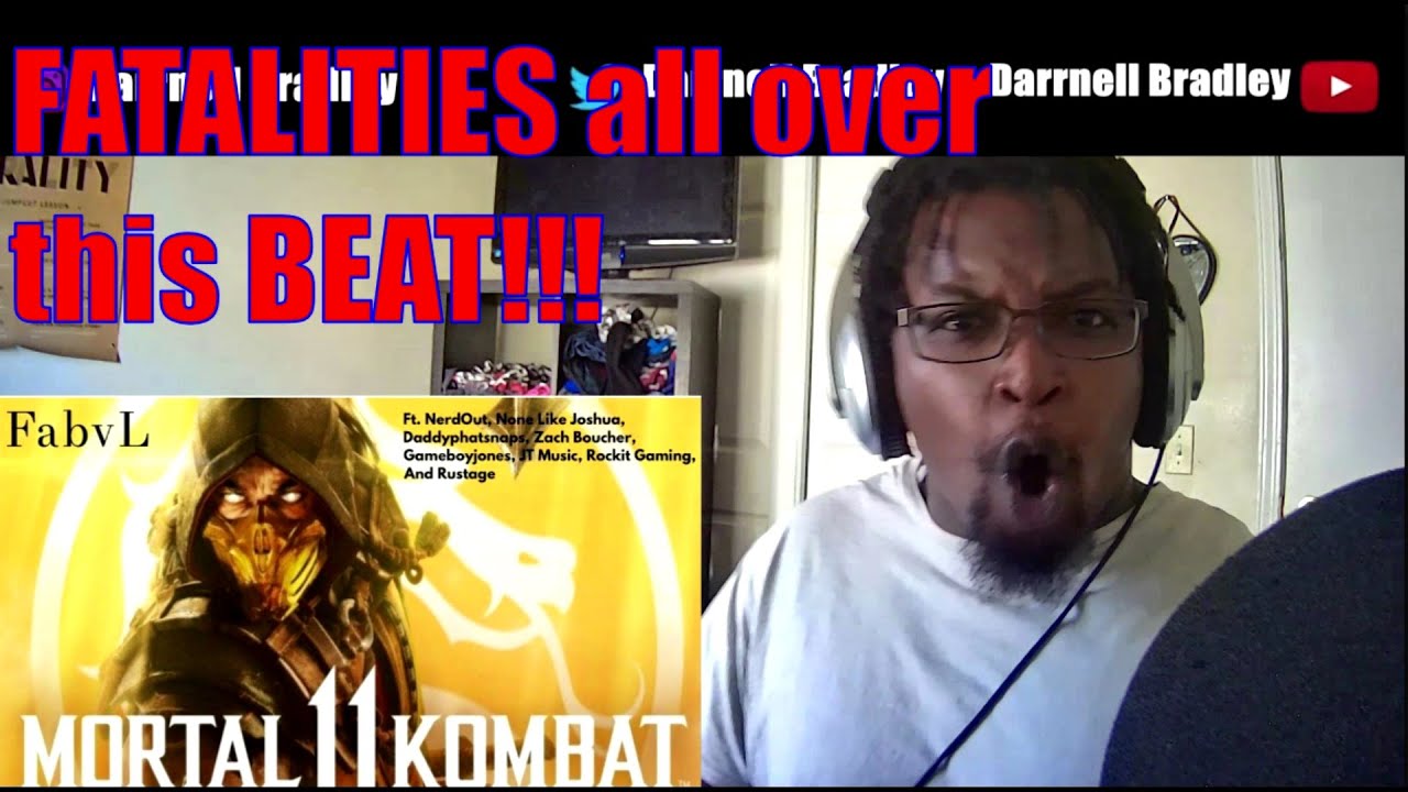 Mortal Kombat 11 Cypher | FabvL ft. JT Music, NerdOut!, Daddyphatsnaps, NLJ & More / DB Reaction
