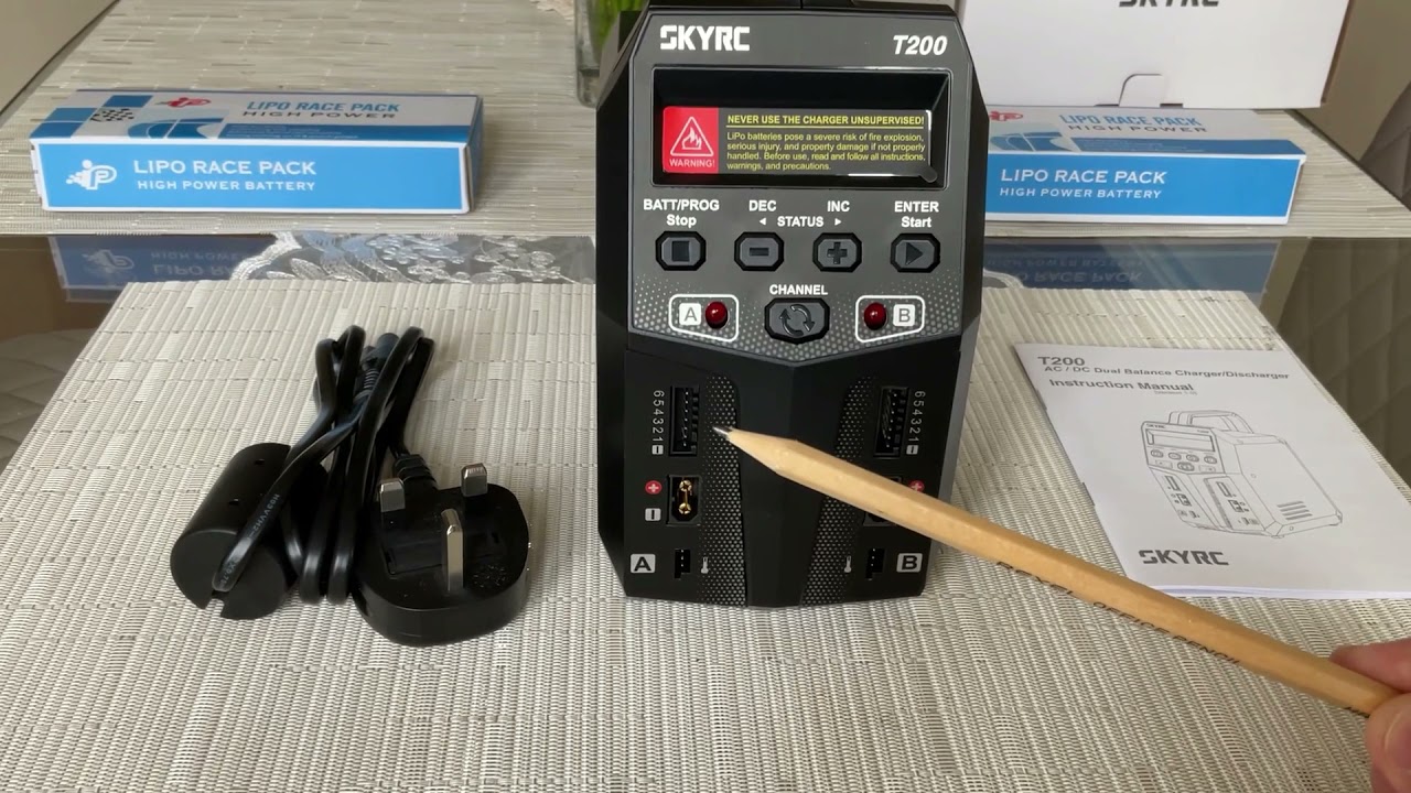SkyRC T200 Charger Unboxing