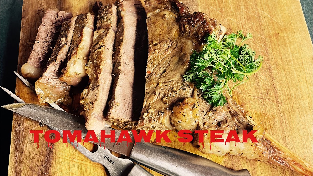 СТЕЙК «ТОМАГАВК» 🥩 #готовимсДжудиКолдуэлл #белок