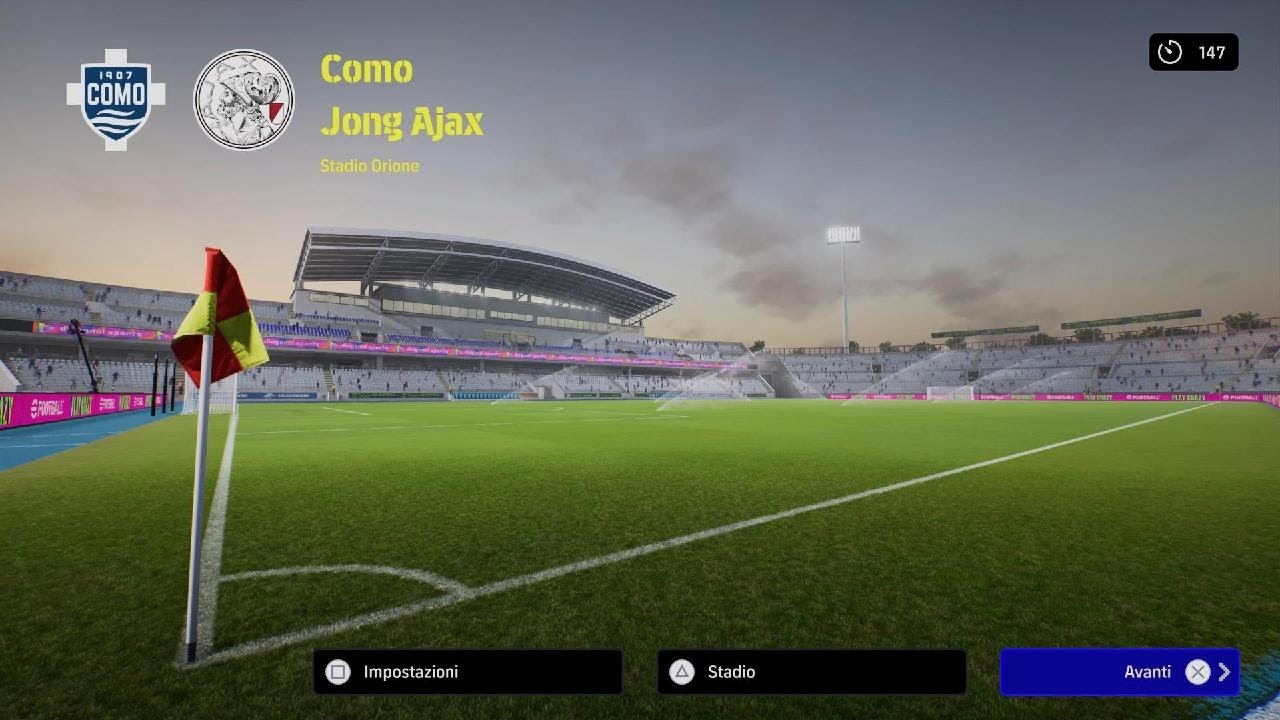 Trasmissione 3| Como - Ajax | Champions Next| 1^G
