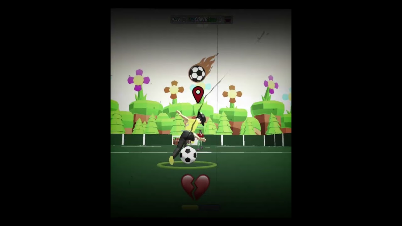 Como hacer goles en futbol callejero realista roblox #football #roblox