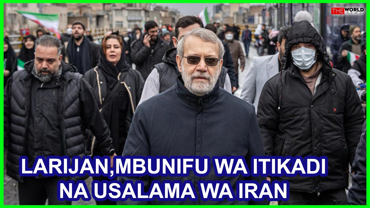 RIPOTI: ALI LARIJAN MBUNIFU WA ITIKADI NA USALAMA WA IRAN,MWIBA MCHUNGU ULIOWATESA WAYAHUDI