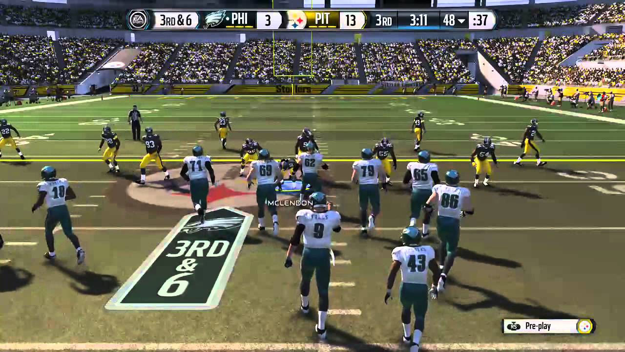 Madden NFL 15 Eagles @ Steelers