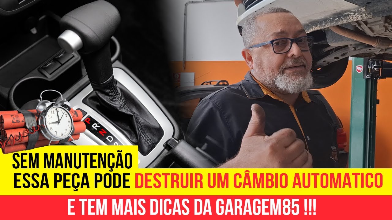 SEM MANUTENÇÃO ESSA PEÇA PODE DESTRUIR UM CÂMBIO AUTOMATICOE TEM MAIS DICAS !!!