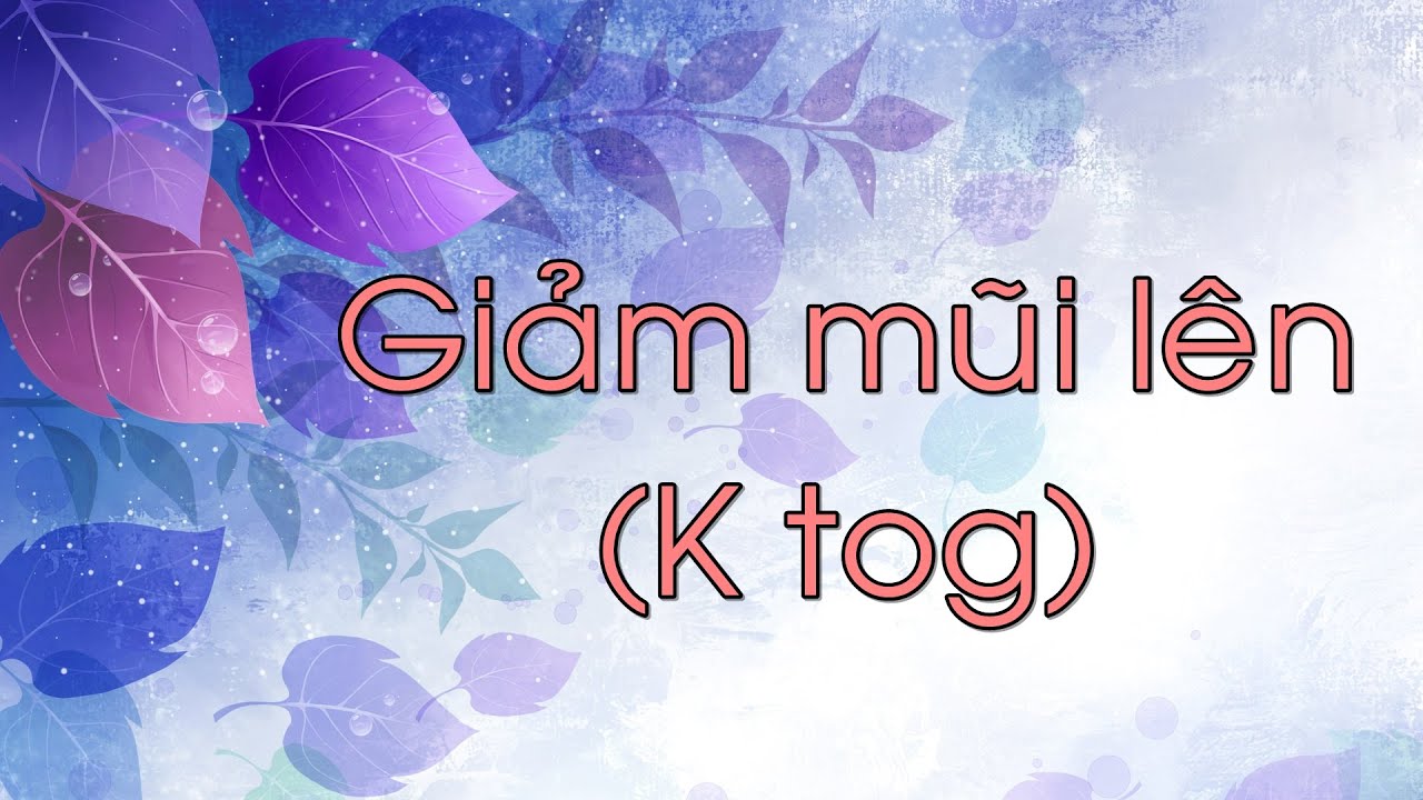 [Knitting] Đan mũi giảm K tog