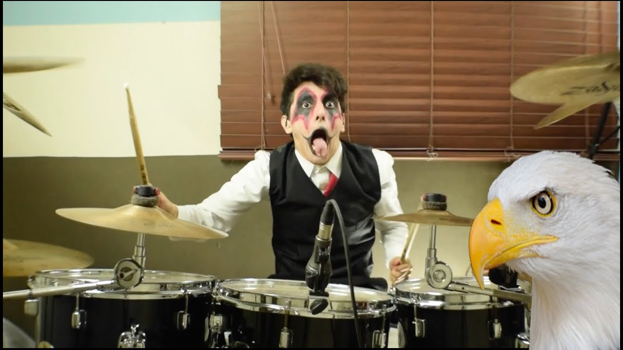 Noisy Abe - The Eagle Has Landed (Avatar Drum Cover)