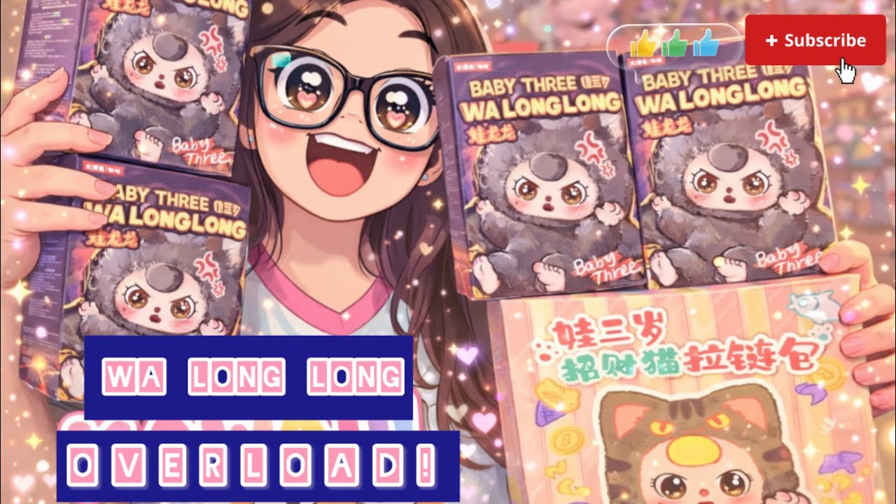 WA LONG LONG OVERLOAD!!! Come see which ones I unboxed and stay till the end for special guest 😉