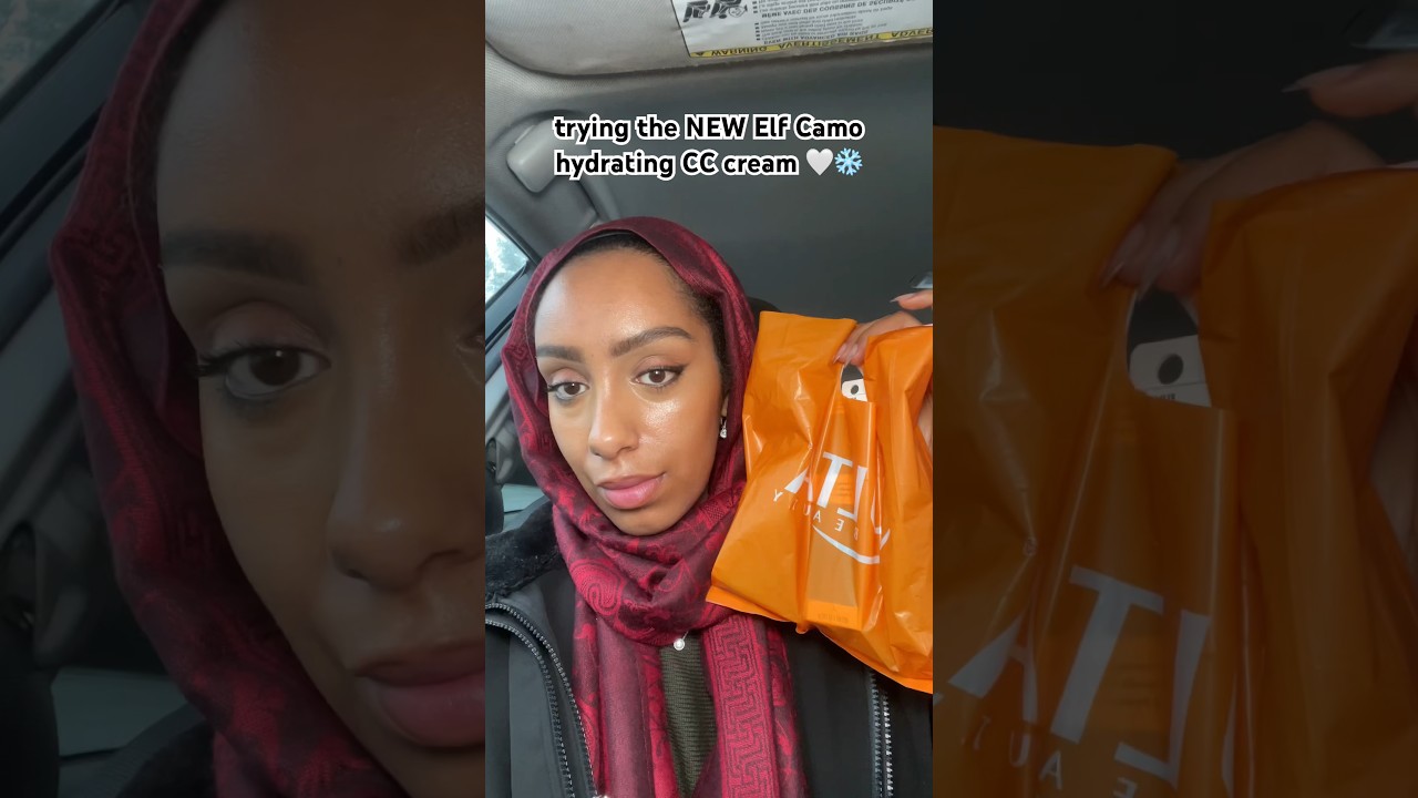 pov: trying Elf’s NEW camo hydrating cc cream ❄️Pass or fail?🙃 