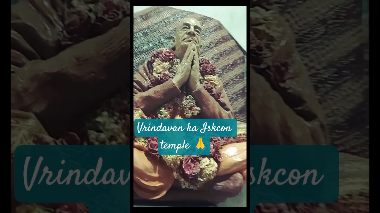 Hare Krishna bhakto,well come to my channel.it is Iskcon temple in Vrindavan.✨👏