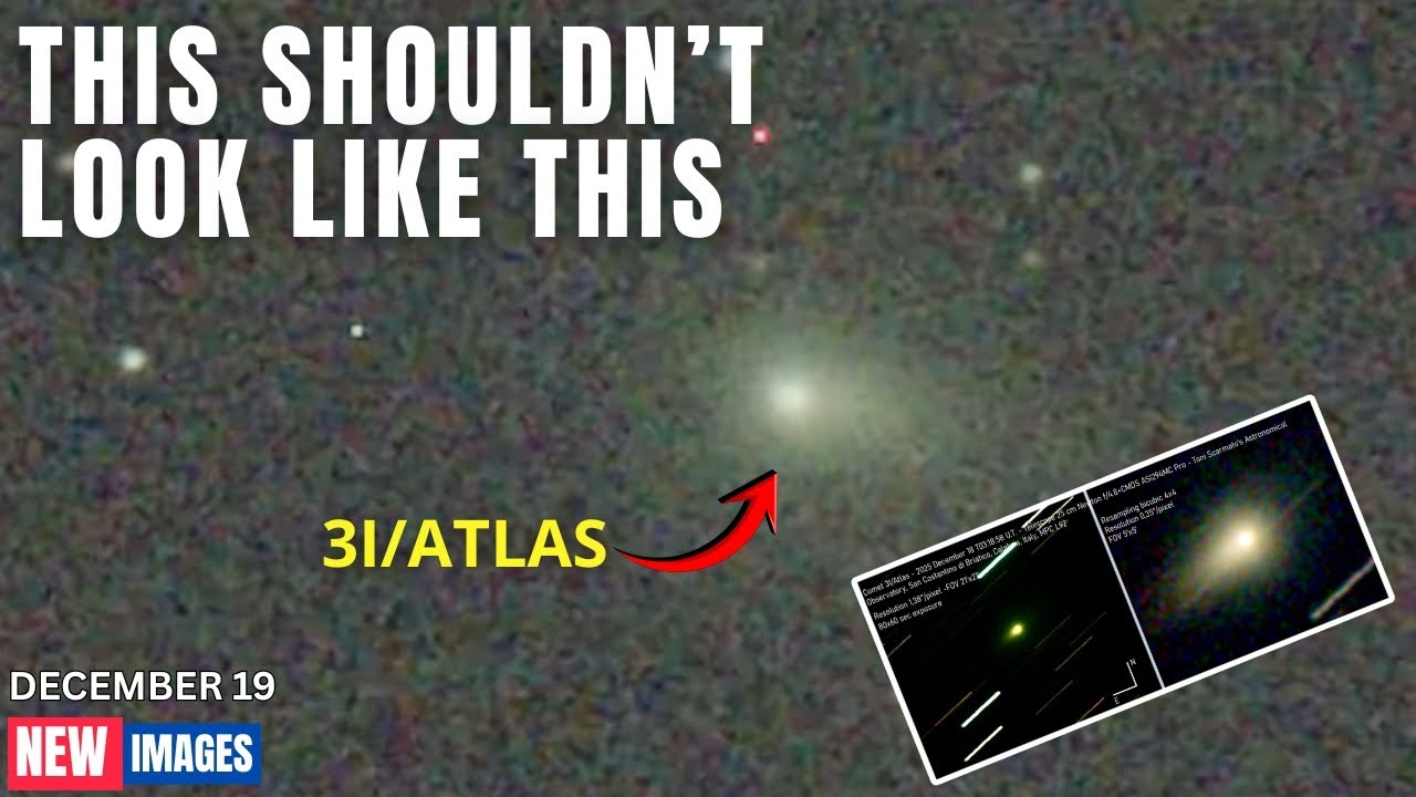 3I/ATLAS Update: New Images Confirm the Same Directional Structure