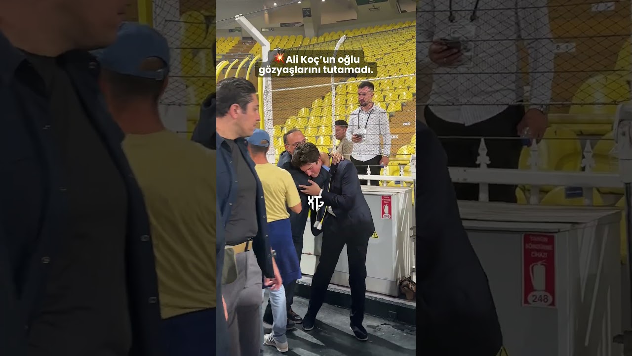 Ali Ko&ccedil;'un oğlu Kerim Ko&ccedil; stattan g&ouml;zyaşları i&ccedil;inde ayrıldı!