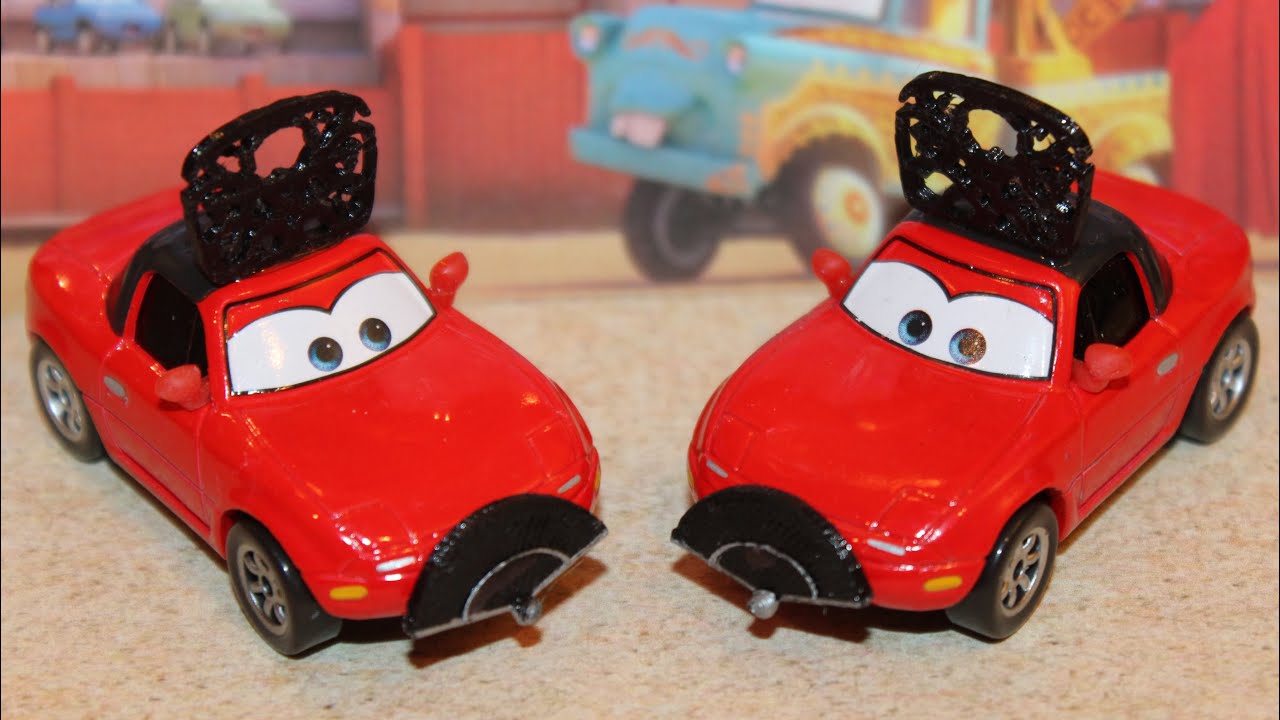 Disney Cars Toon El Materdor Señorita Mia & Tia Customs (Mater's Tall Tales)