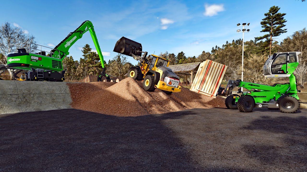 FS25 - Map Hutan Pantai 020 - Forestry, Farming and Construction - LS25
