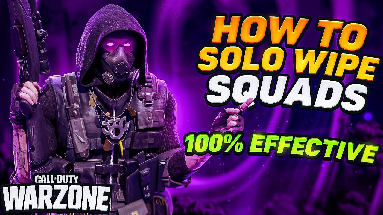 How to Solo Squad 1v4 in Warzone 🤩 lol