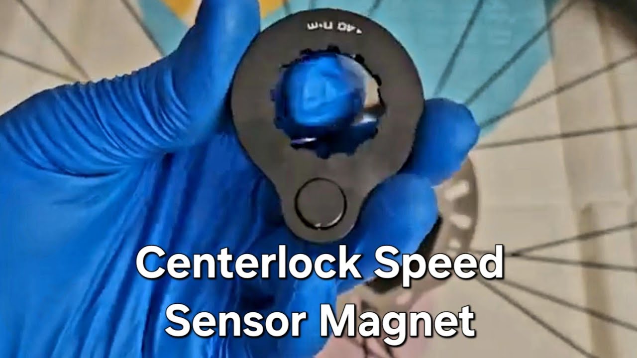 Установка магнита датчика скорости Centerlock