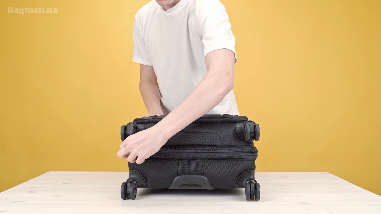 Обзор чемодана Samsonite Pro-DLX 5 Spinner 51L (ENG SUB)