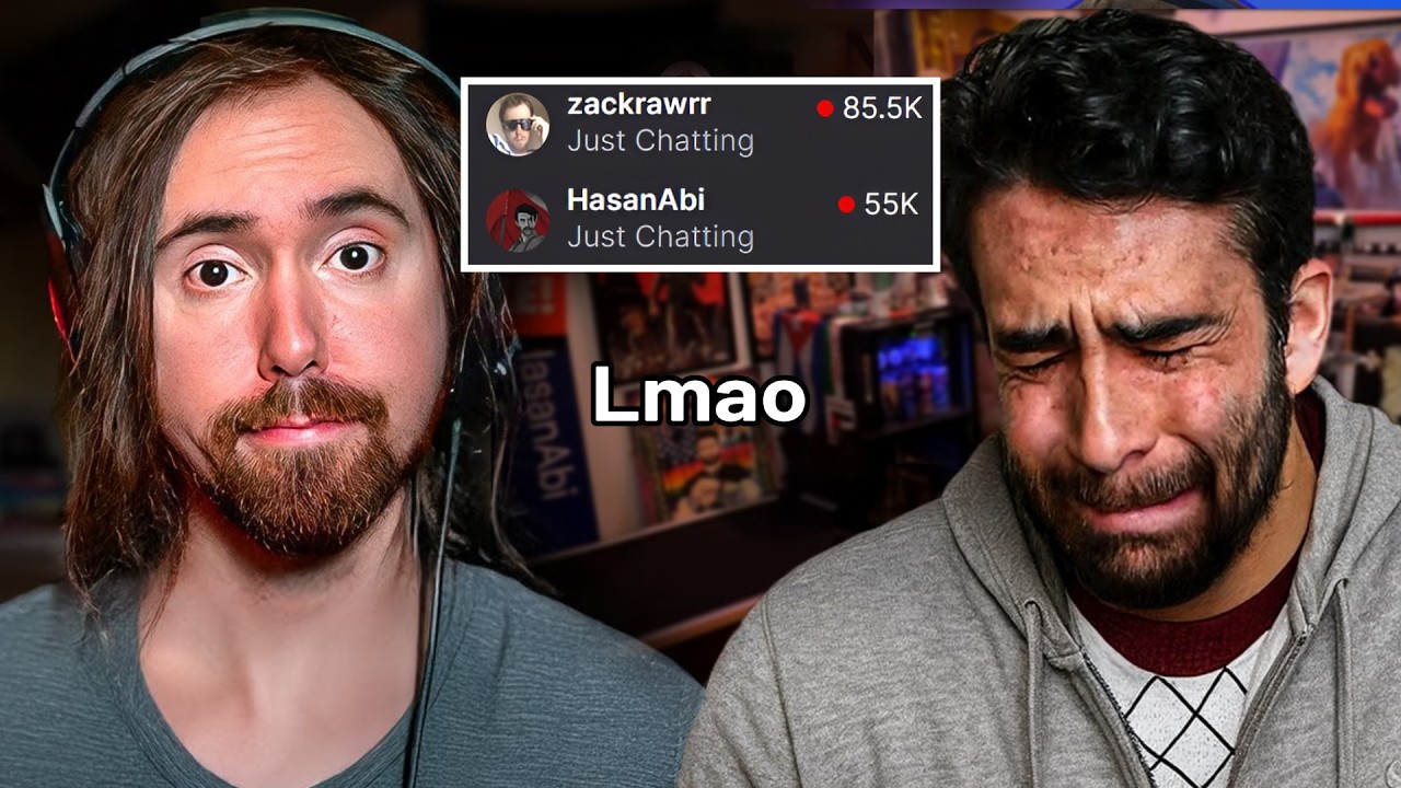 Why Asmongold gets more views than Hasan Piker
