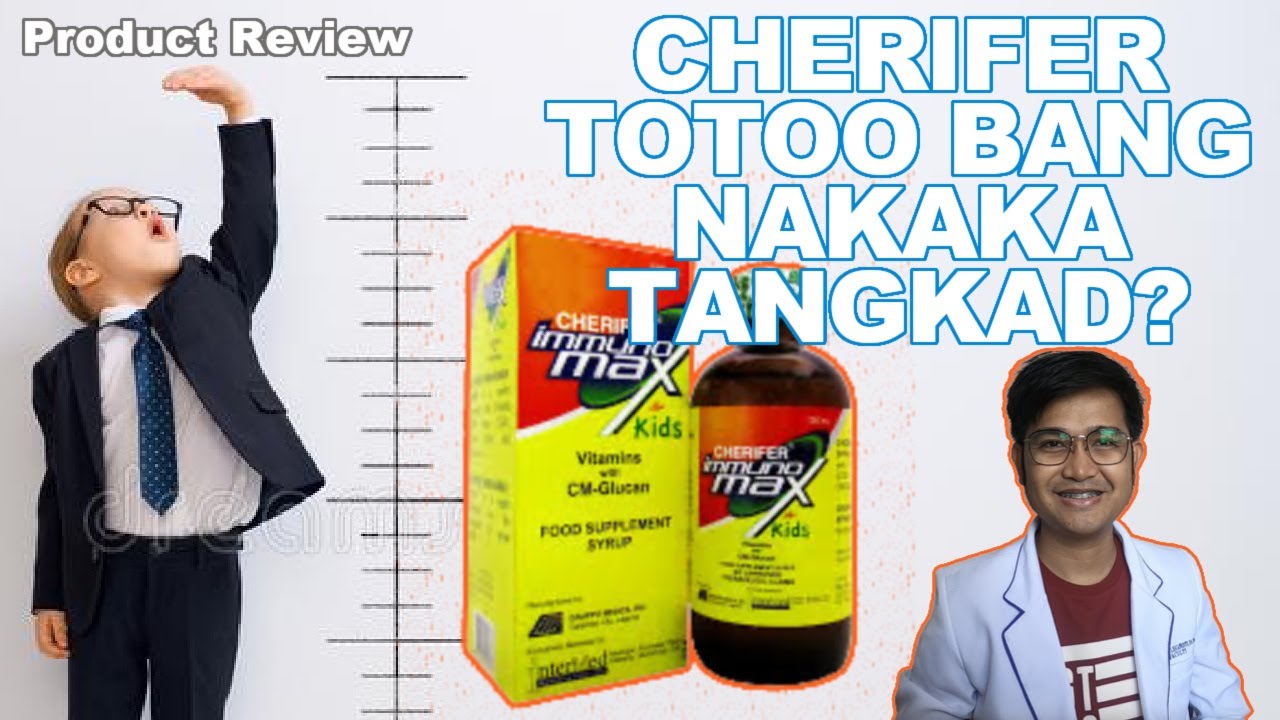 VITAMINS NA NAKAKAPAGPATANGKAD? OPINYON NG PHARMACIST SA CHERIFER