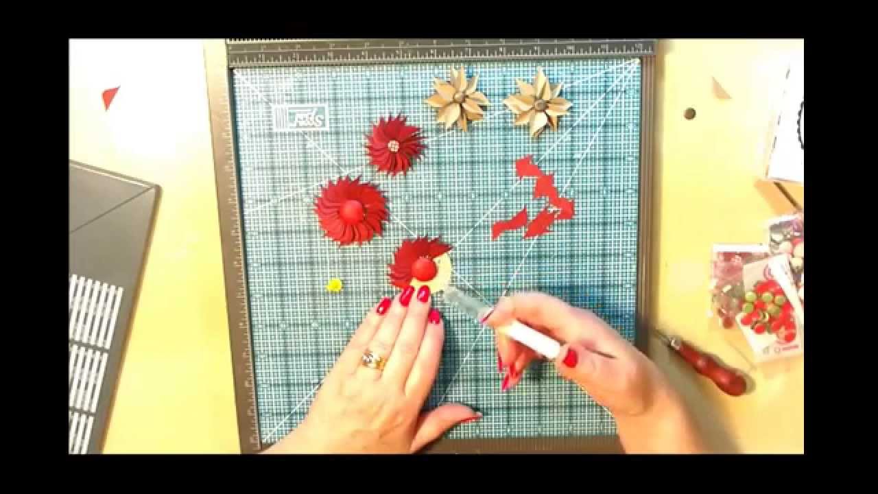 Envelope Punch Board Flowers