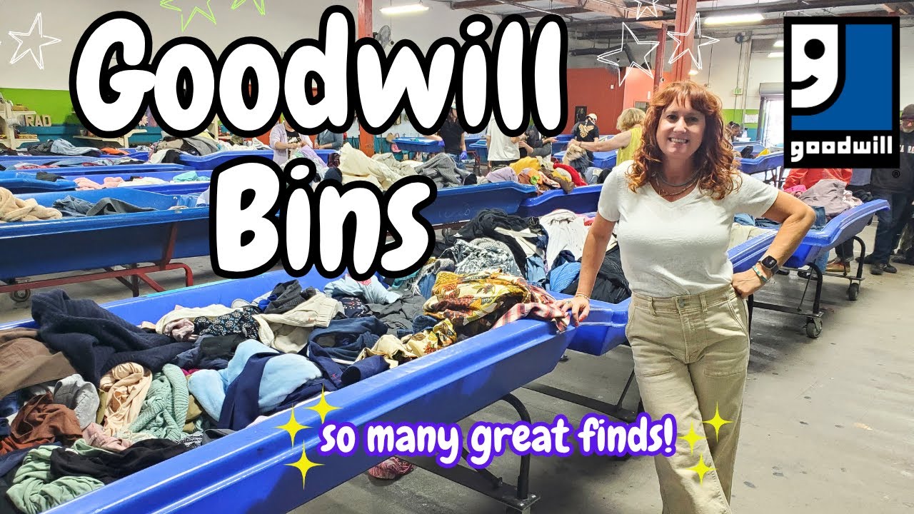 Какое безумное начало Дня мусорных баков, но всё изменилось! ~ GOODWILL OUTLET BINS THRIFT HAUL