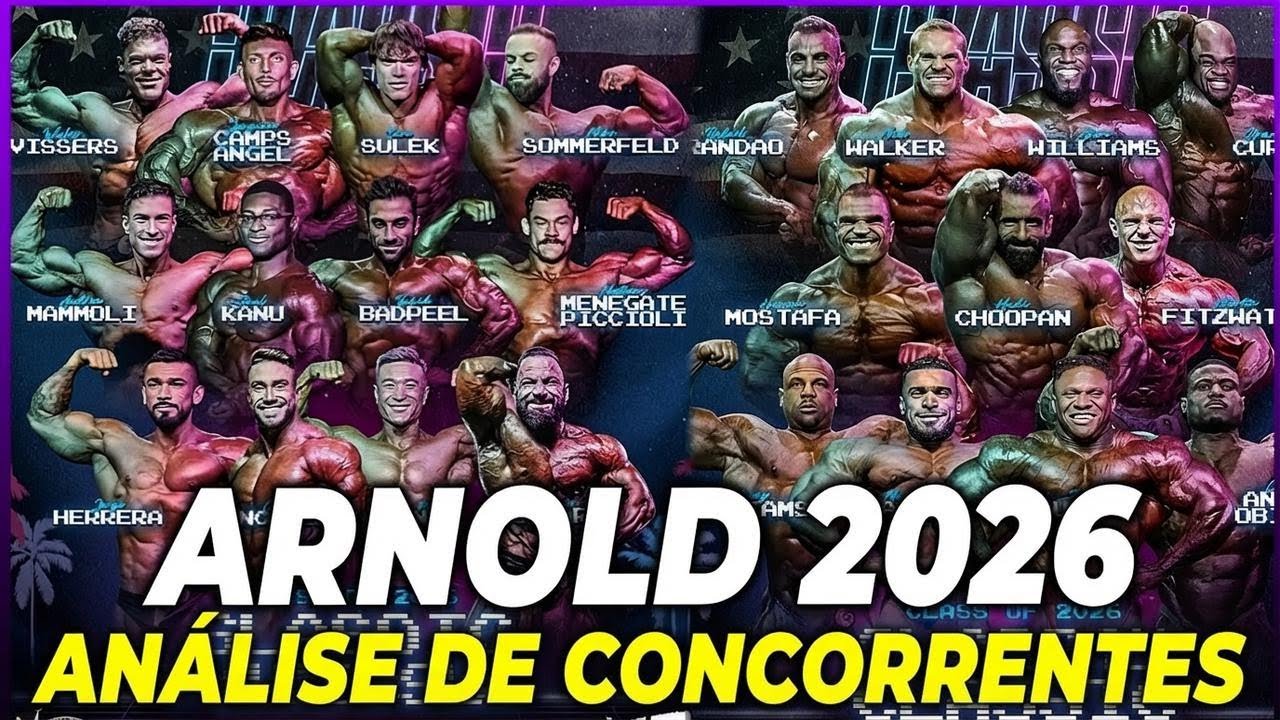 Arnold Classic 2026: Os competidores vão superar o Mr. Olympia? Análise completa