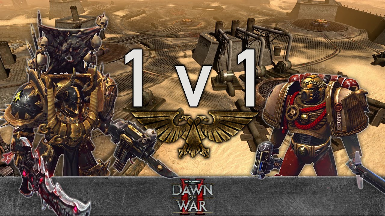 Warhammer 40k: Dawn of War 2 - 1v1 | Pax - Chaos Lord [vs] VindicareX - Force Commander