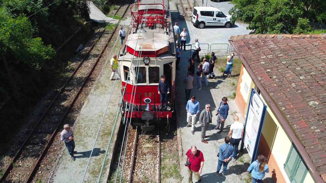Ferrovia Genova Casella: il Locomotore 29 compie cent'anni e, restaurato, torna a viaggiare