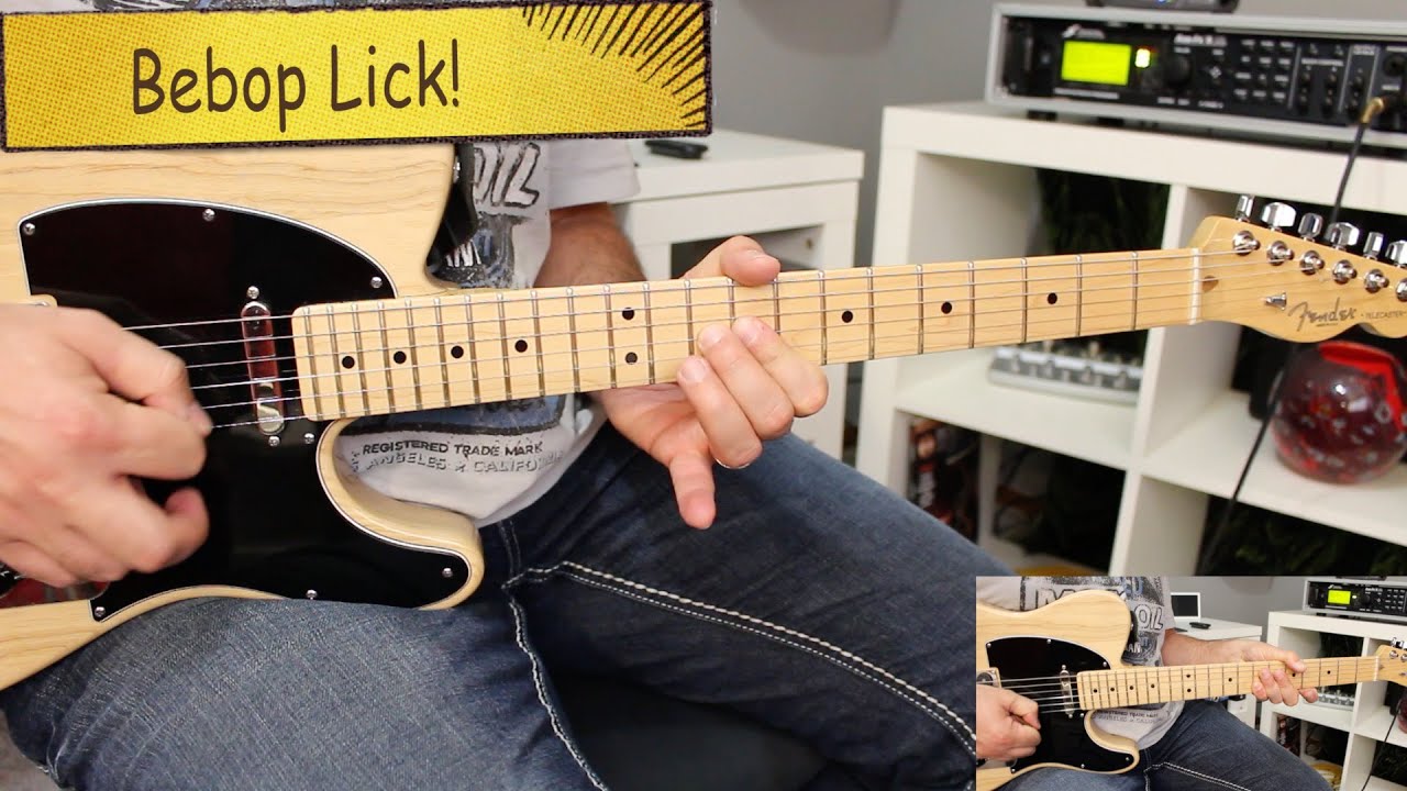 Bebop Style Fusion Lick